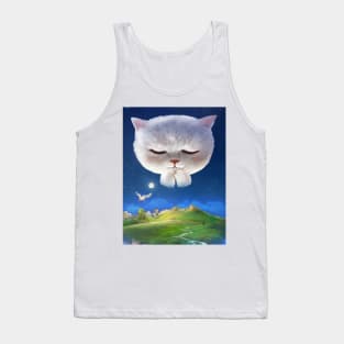 Praying Cat Tank Top